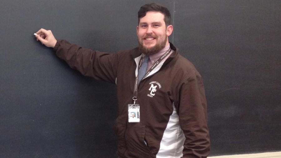 Mr.+Partick+McGarry+joined+Mount+Carmels+Theology+department%2C+will+teach+both+sophomores+and+juniors.