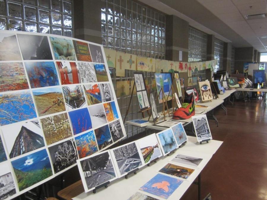 The Caravan Spring Arts Festival featured work from many Mount Carmel student artists.