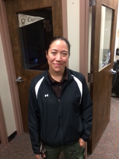 Officer Asahi Hayden is the newest member of Mount Carmels Security Office staff 