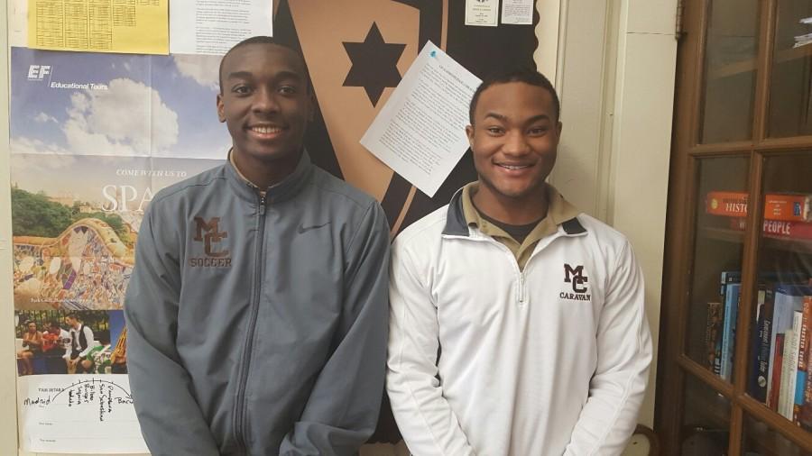 Seniors Jalen Hill and Jordan Richardson plan to use the Evans scholarship a a springboard to a successful future. 