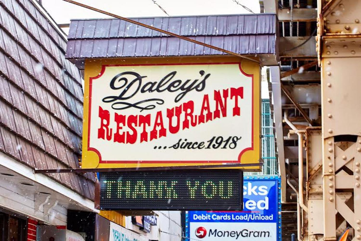 Daley's was started in 1892 and new owners took over in 1918, hence the