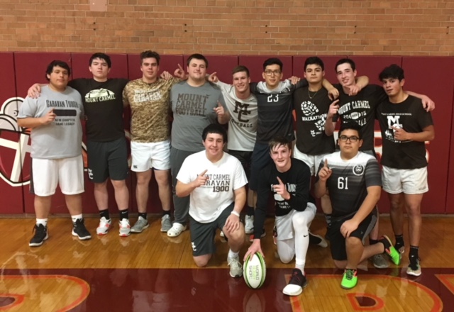 Rugby Team Wins Indoor Tournament at Brother Rice