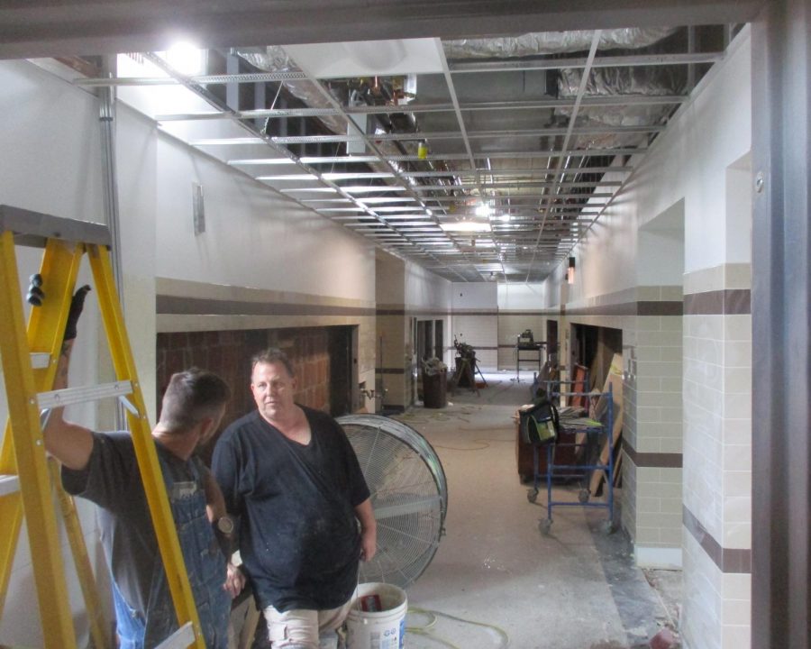 Second floor renovations nearing completion