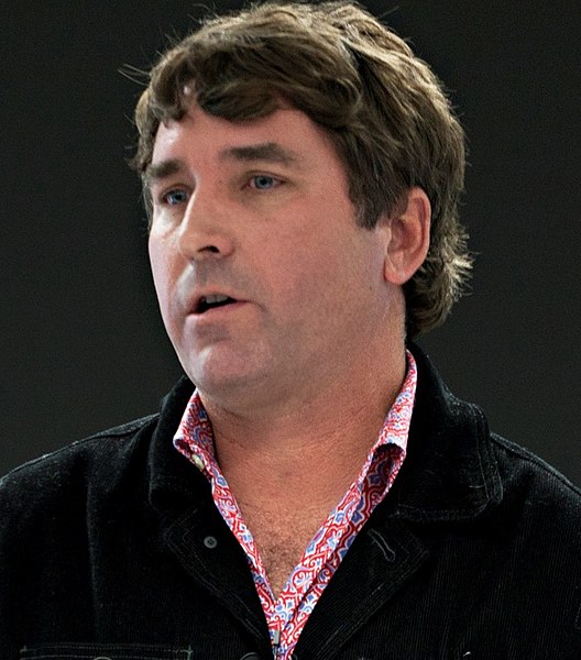Stephen Hillenburg entertained millions with his popular cartoon SpongeBob Squarepants.  (google image labeled for re-use through Wikimedia.commons), .