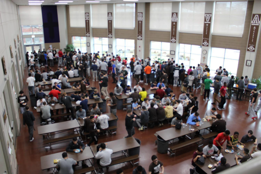 The Commons was packed for the Taste of MC on Wednesday of Spirit Week.  (photo credit: Mr. Julian Gonzalez)