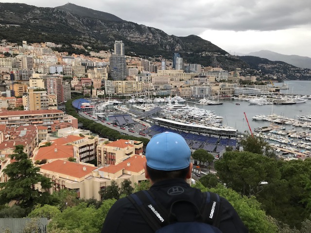 One of the stops on the Spring break trip was in the wealthy country of Monaco. (Photo credit:  Sergio Mendieta)