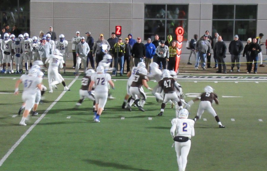 Home game at Barda-Dowling stadium in 2019 season.