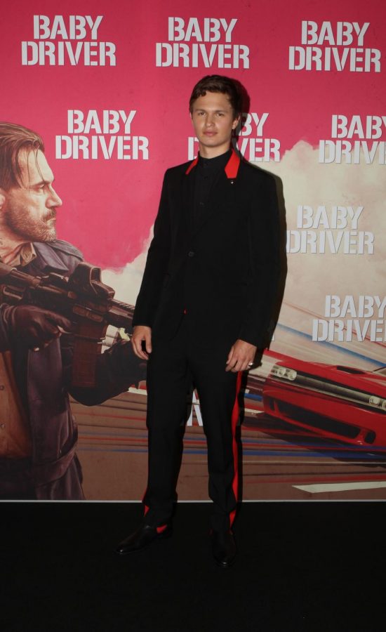 Ansel Elgort plays Baby in Baby Driver 