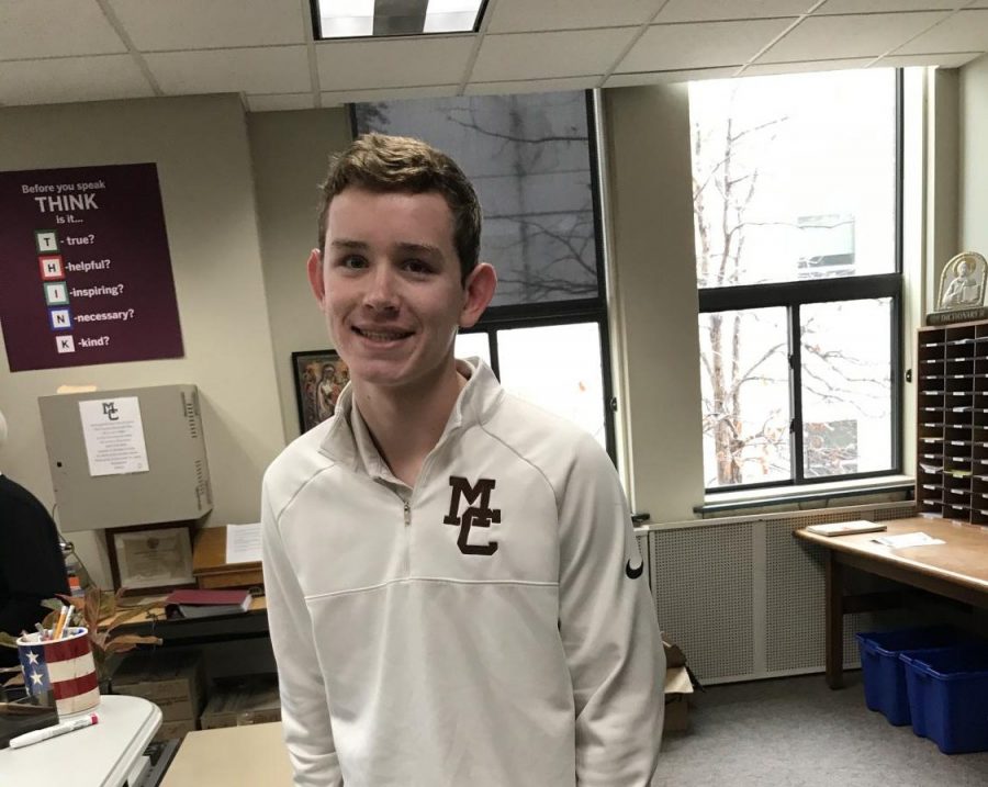 Senior Aidan Rodgers scored a perfect 36 on the ACT.
