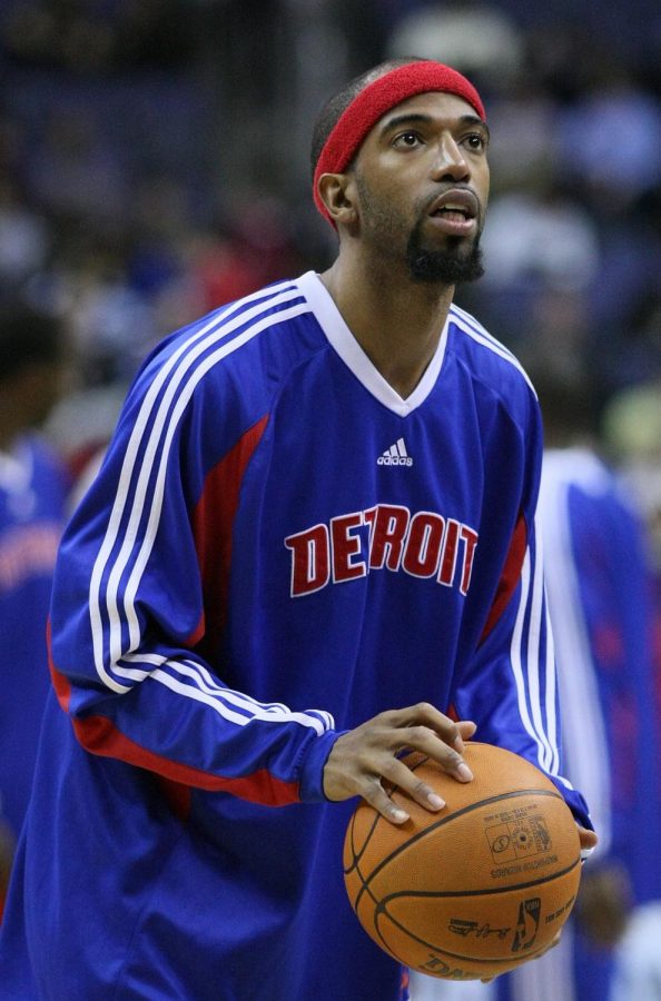 Richard Hamilton shoots around before a game against the Washington Wizards (Photo credit: Keith Allison via Wikimedia Commons under Creative Commons License)