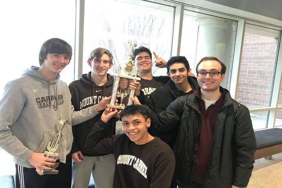 MC's Math Team participated in the Chicago Math Contest with Jon Weber placing 6th. Left to Right ( Jon Weber, Brian Sullivan, Eric Ramirez, Cesar Sanchez, Sebastian Manrique, and Blake Lopez). (Not pictured: Kieran Conjar and Kolton Hall).