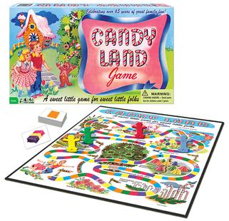 Here is a picture of one of the games featured “Candy Land"