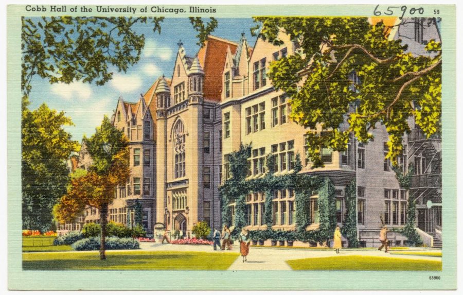 Cobb Hall, at the University of Chicago, represents the ideal future many seniors seek.  (Photo credit:  Wikimedia Commons via Creative Commons license.)