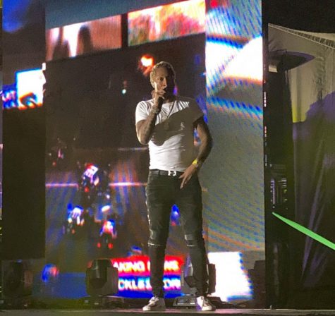 Music artist Future performing at the Hollywood Casino Amphitheater in Tinley Park Illinois.