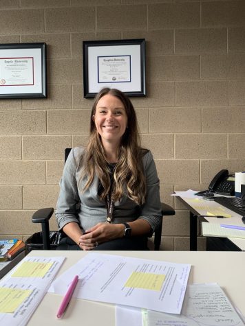 Mrs. Luster is excited to help MC students apply to colleges.