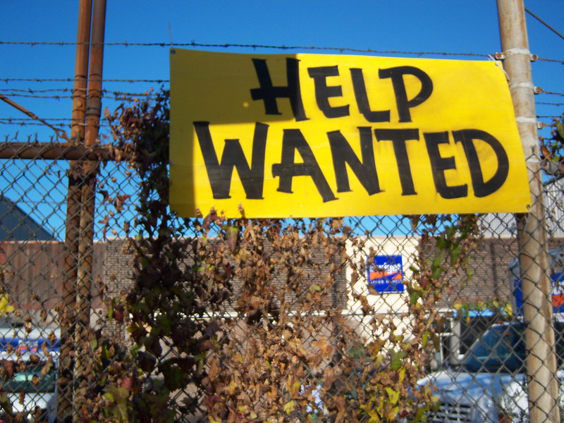 Many businesses are in need of workers following economic conditions brought on by the pandemic. (photo used under Flickr creative commons license https://bit.ly/3cya531)