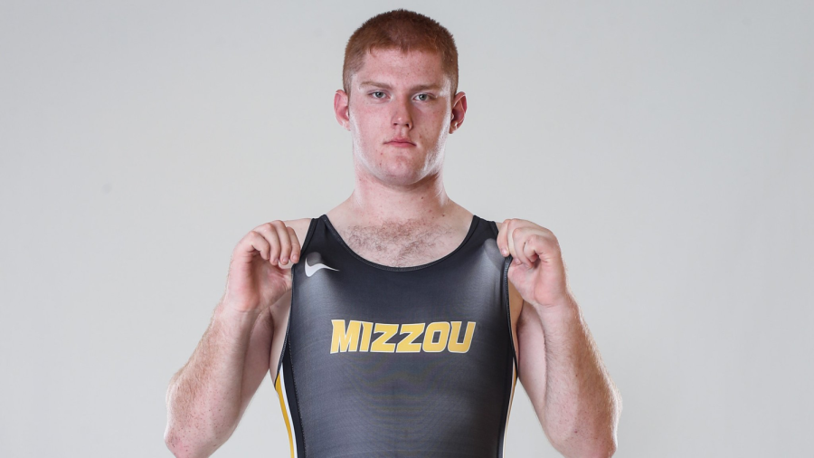 Heavyweight Ryan Boersma will wrestle for the Mizzou Tigers after graduating