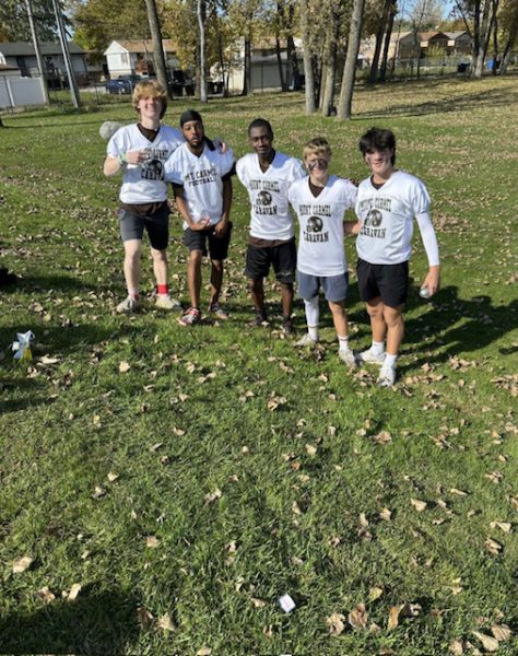 Caravan Connections flag football team came in first place in a recent competition.