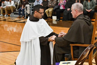 Br. Pedro Mira feels that his time at Mount Carmel made his decision to confirm his vows easy.