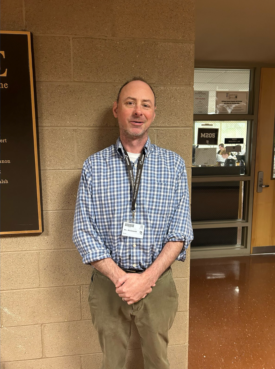 Mr. John McGowan ’94 has returned to the halls of Mount Carmel.
