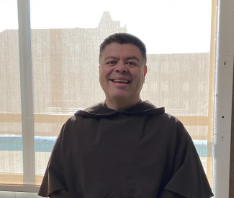 Fr. Filiberto Oregel Álvarez serves the MC community.
