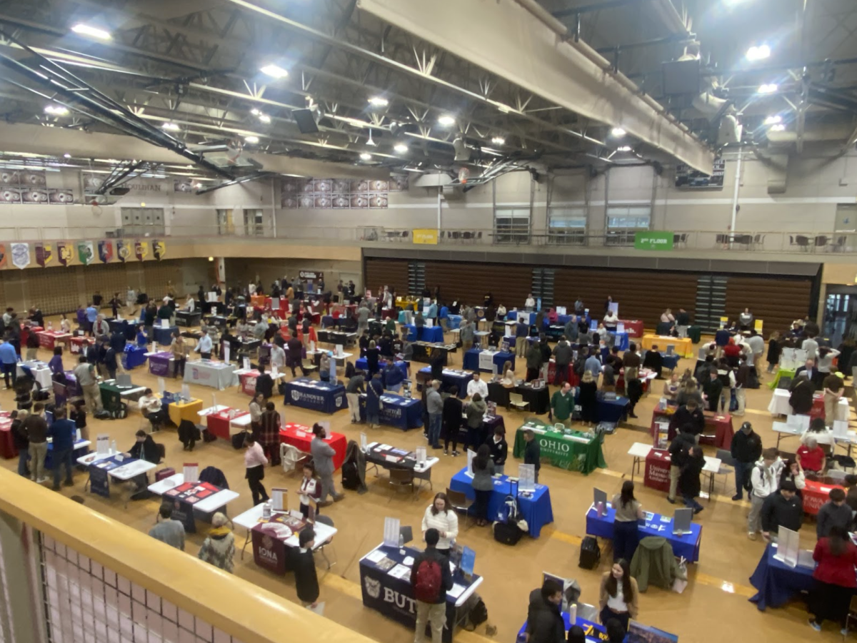 MC College Fair was held on March 12, 2026, in the main gym.