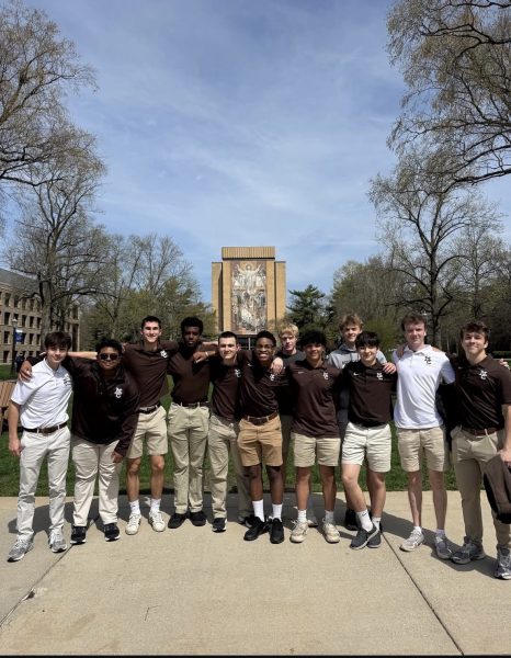 MC Juniors took a college visit to Notre Dame in April 2026.